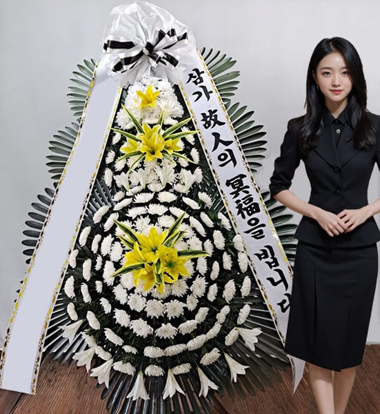 강남성심병원 장례식장 특대형 화환